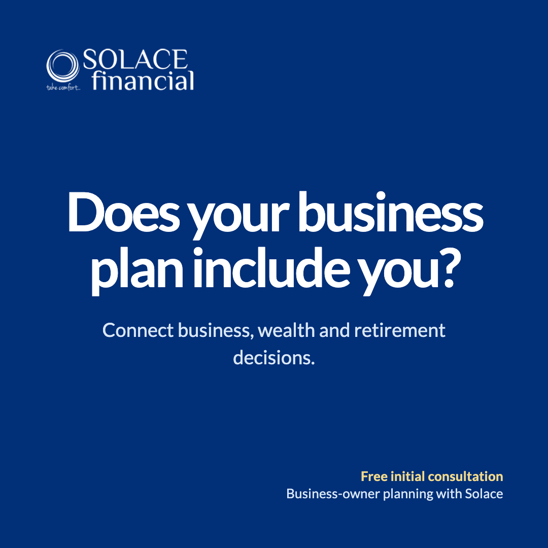 First finished Solace Financial image ad